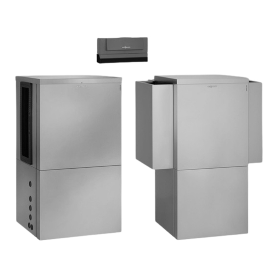 Viessmann Vitocal 350-A AWHO 351.A Series Installation And Service Instructions Manual
