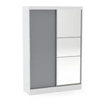 Birlea LYNX 2 DOOR SLIDING ROBE WITH MIRROR Assembly Instructions Manual