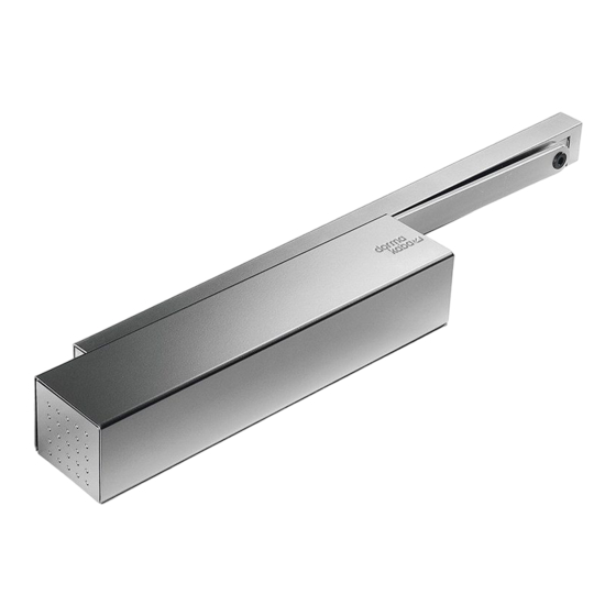 Dorma TS93 Series Quick Start Manual