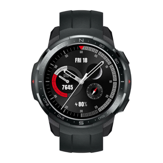honor Watch GS Pro Quick Start Manual