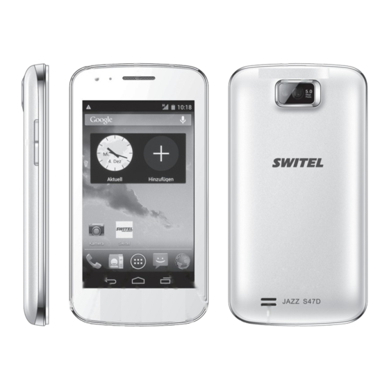 switel S 47 D JAZZ Operating Instructions