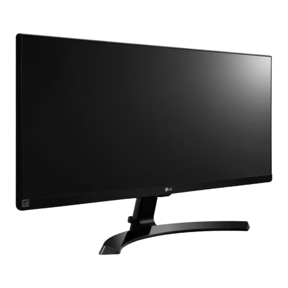 LG 34UM60 Owner's Manual