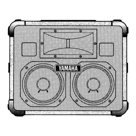 Yamaha S250X Operating Manual