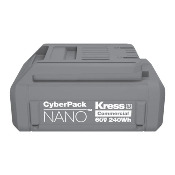 KRESS KAC800 Manual