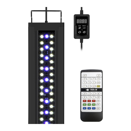 NICREW RGB+W 24/7 Instruction Manual