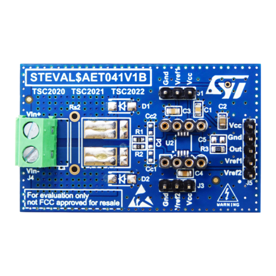 ST STEVAL-AETKT4V1 User Manual