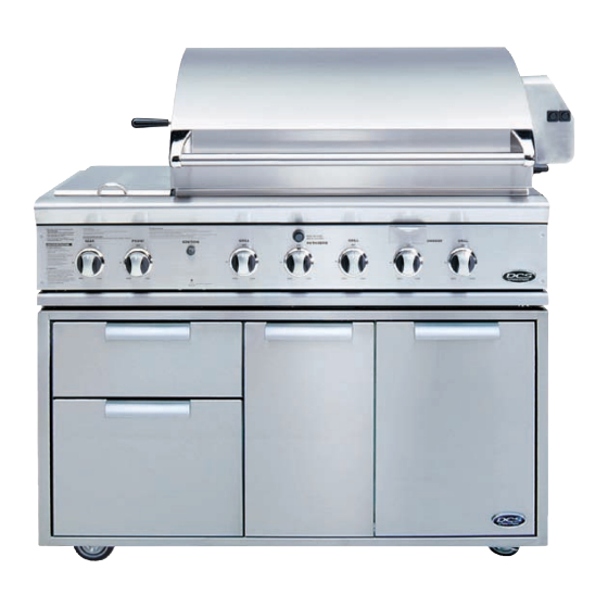 DCS 48" Professional Grill OGP48in Specifications