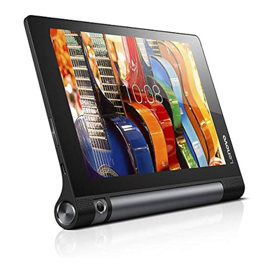 Lenovo YOGA Tab 3 8" Safety, Warranty & Quick Start Manual