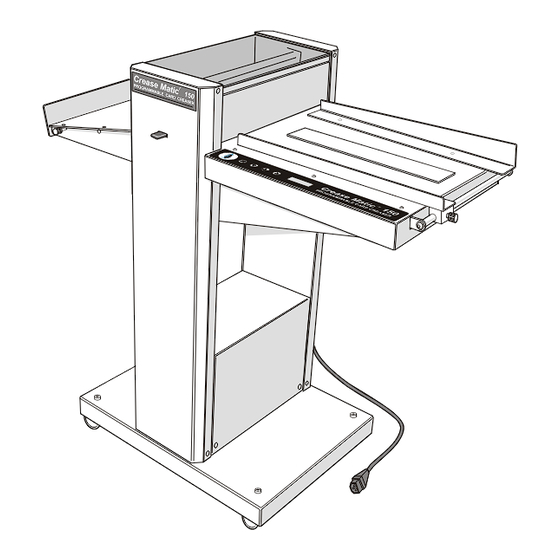 KAS crease matic 150 User Manual