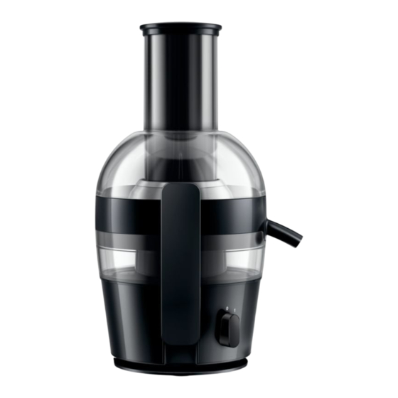 Philips Viva Collection HR1867 series User Manual