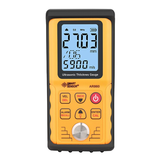 Smart Sensor AR860 Instruction Manual