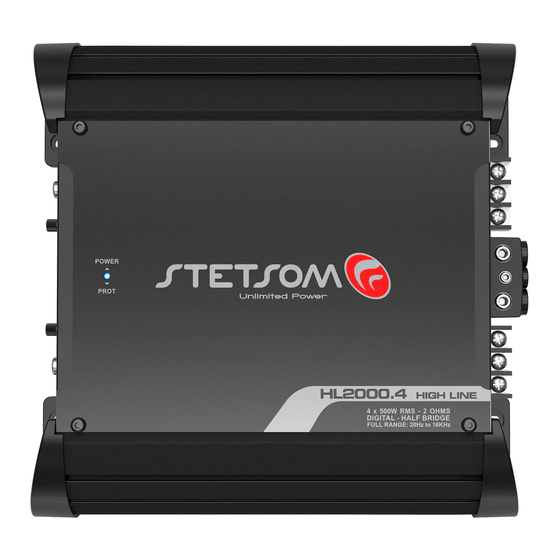 StetSom HIGH LINE 1200.4 User Manual
