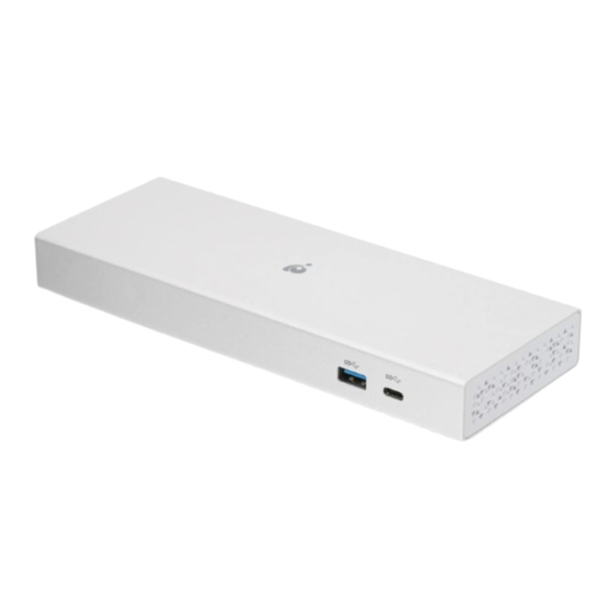 IOGear Thunderbolt 3 GTD735 Quick Start Manual