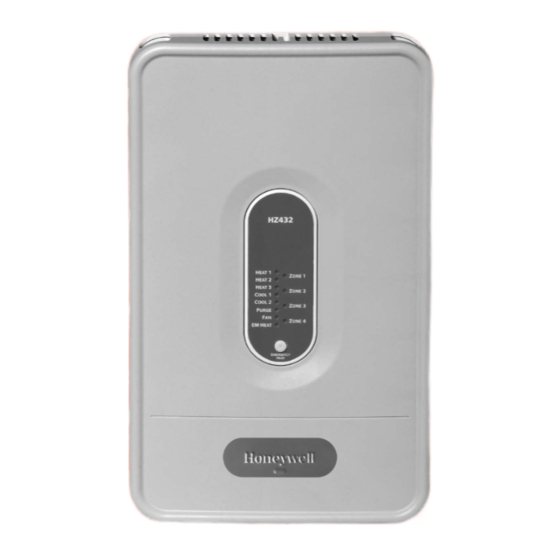 Honeywell TrueZONE HZ432/U Installation Manual