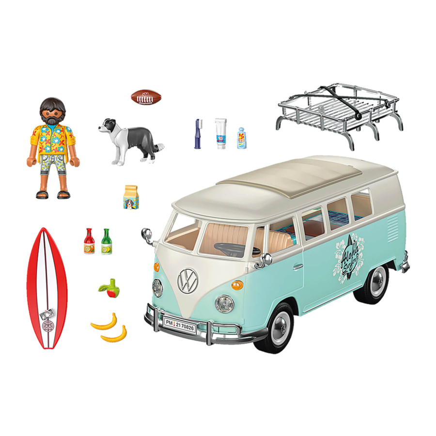 Playmobil Volkswagen T1 Camping Bus Special Edition (70826) Manual