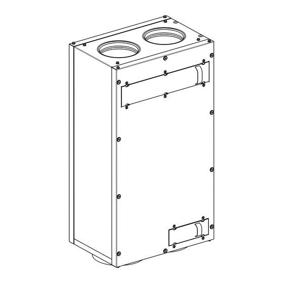 Hoval HomeVent ER 200 Operating Instructions Manual