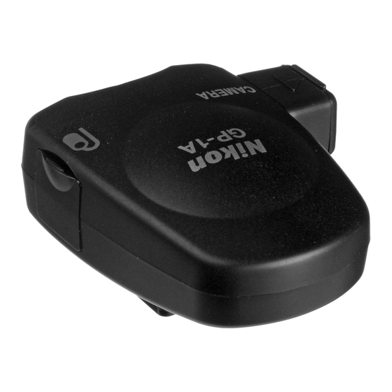 Nikon GP-1A User Manual