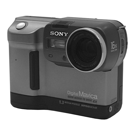 Sony MVC-FD83 Service Manual