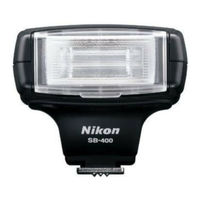 Nikon SB-400 Instruction Manual