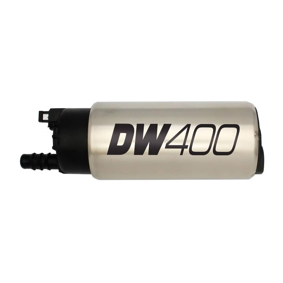DeatschWerks Mustang DW400 Installation Manual