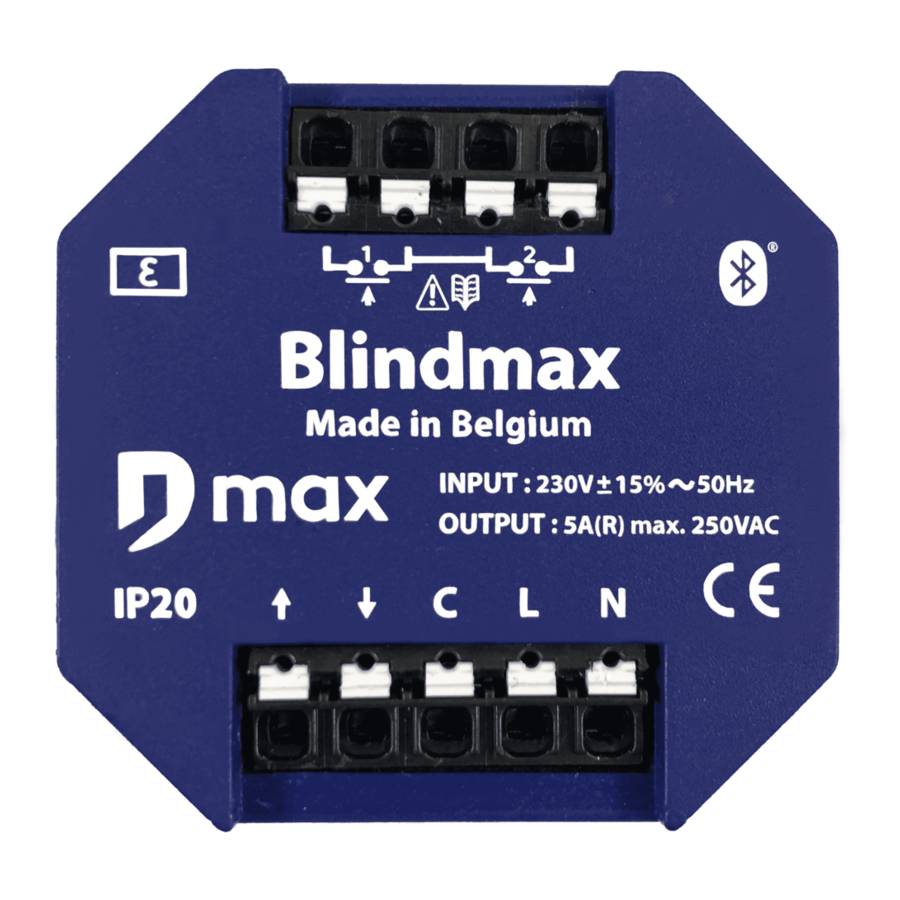 Domintell D Max Blindmax BLE User Manual