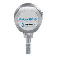 PST Michell Instruments Easidew PRO I.S. User Manual