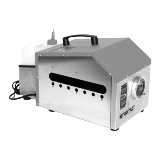 PROMAT TROTEC FS 100 Operating Instructions