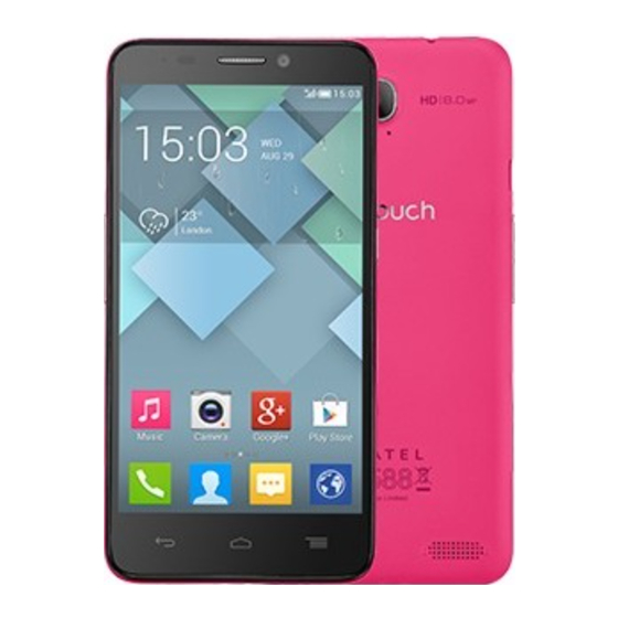 Alcatel One Touch 6034M Quick Start Manual