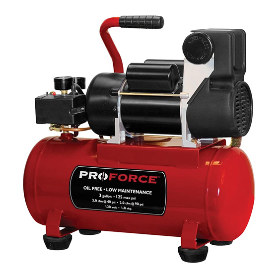 Pro Force VPF1080318 Operator's Manual