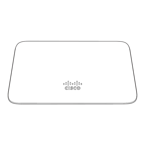 Cisco Meraki MR28 Installation Manual