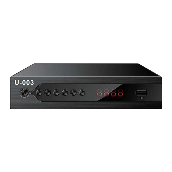 GPX U-003 TVTR149B v2279-01 User Manual
