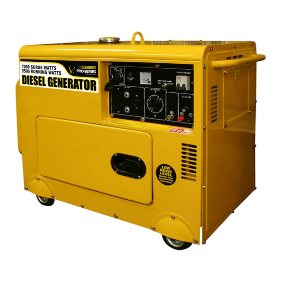 Buffalo Tools GENSD7 Instruction Manual