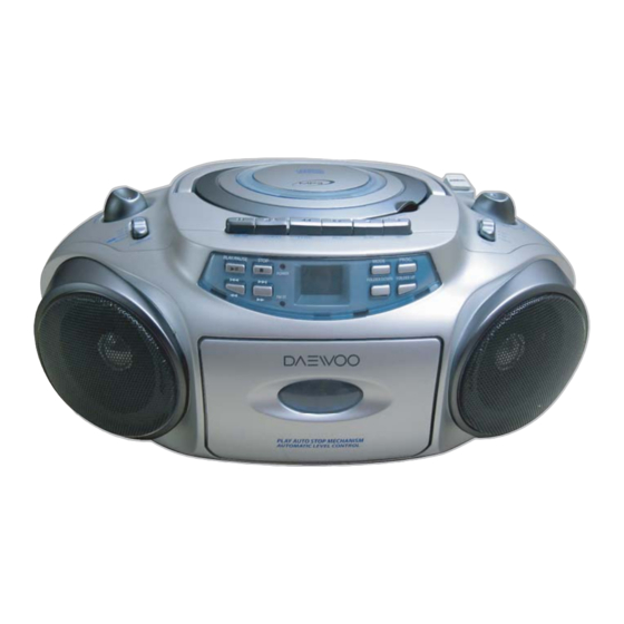 Rautz SP-702AU Stereo CD Recorder Manuals