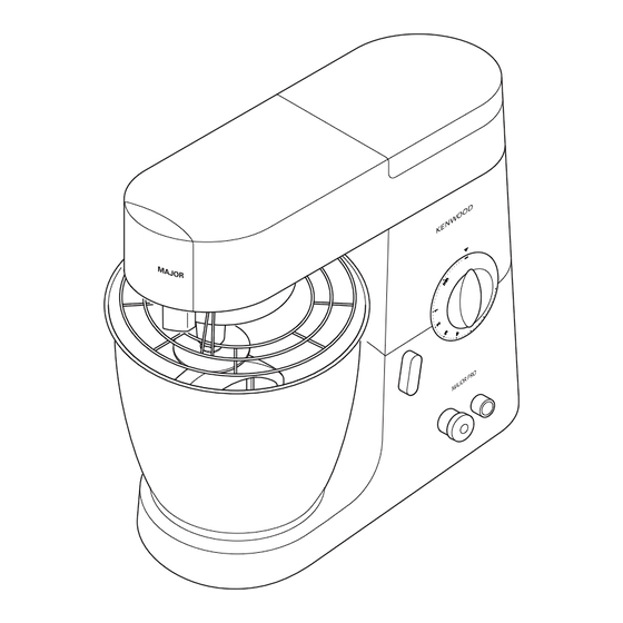 Kenwood MAJOR PRO KMP770 series Instructions Manual