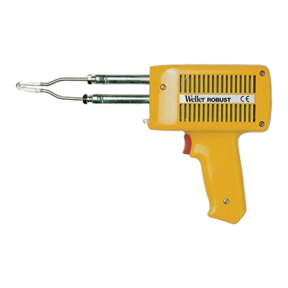Weller 8100U Operating Instructions Manual