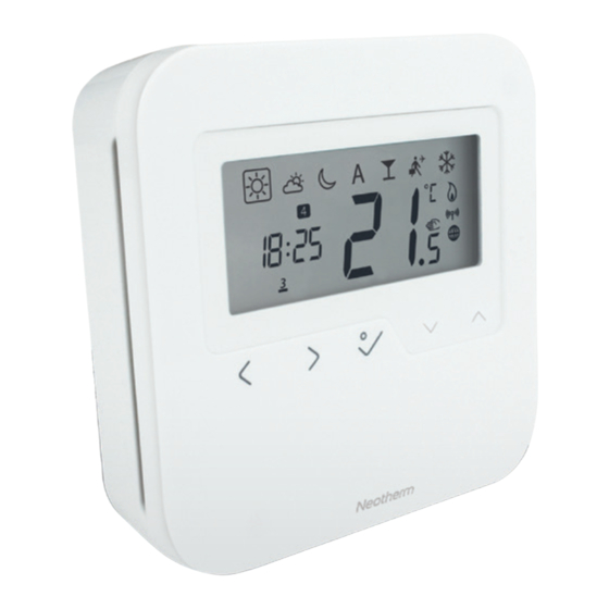 Neotherm Futura W Quick Manual