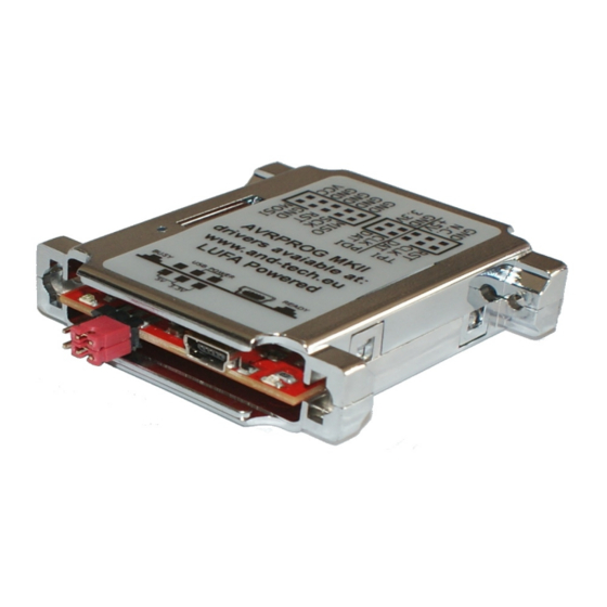 AND-Tech AVR Prog MKII Manuals