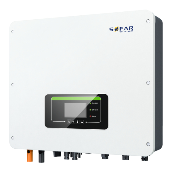 Sofar solar HYD 3000-EP User Manual