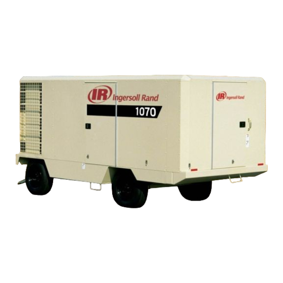 Ingersoll-Rand XHP1070WCAT Operating & Maintenance Manual