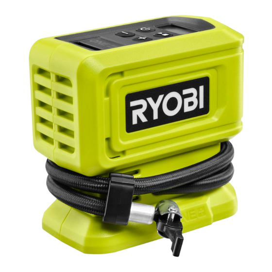 Ryobi PCL001 Operator's Manual