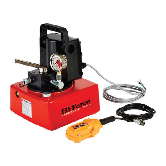 Hi-Force HEP103 Series Operating Instructions Manual