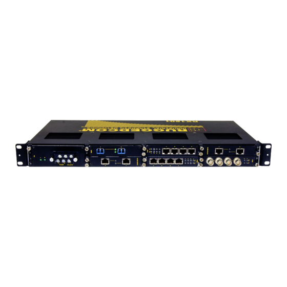 RuggedCom RuggedBackbone RX1501 Hardware Installation Manual
