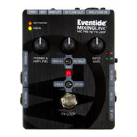 Eventide Mixing Link User Manual