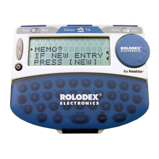Rolodex RK-8203 User Manual