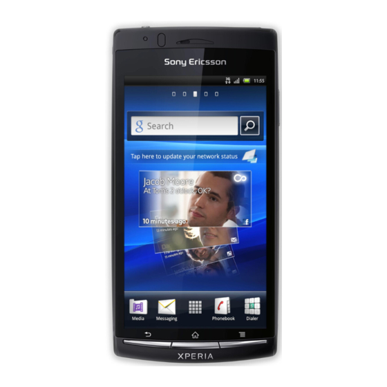 Sony Ericsson Xperia arc S LT18a Test Instructions