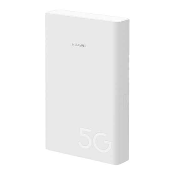 Huawei 5G CPE WiN Operation Manual