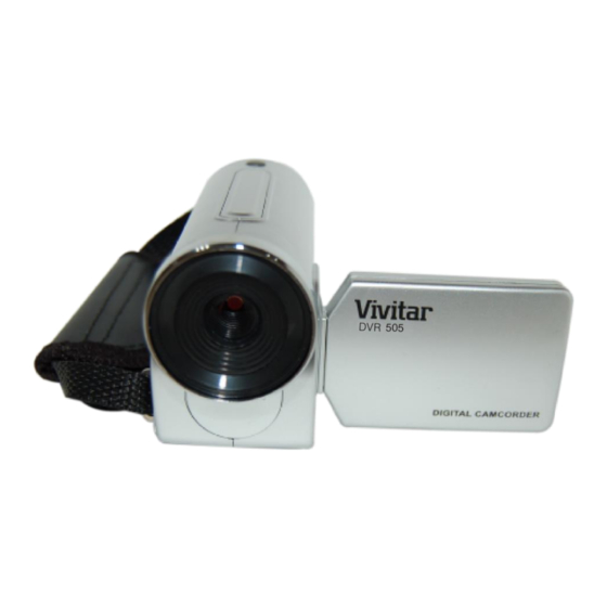 Vivitar DVR 505 User Manual