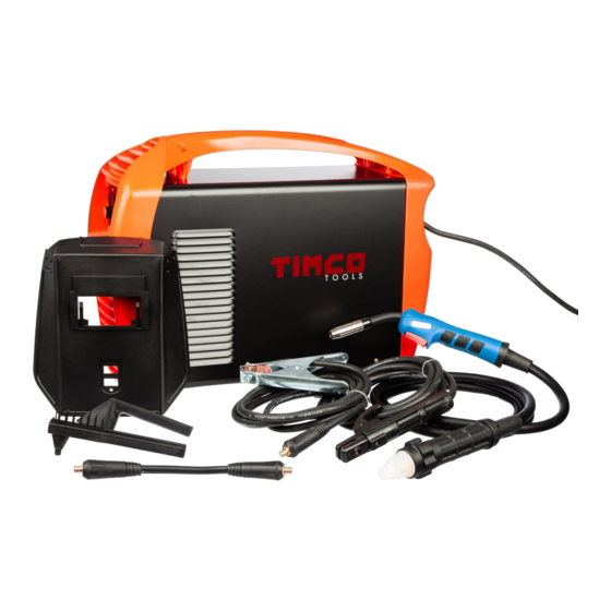 Timco Tools Mi160MIG Operation Manual