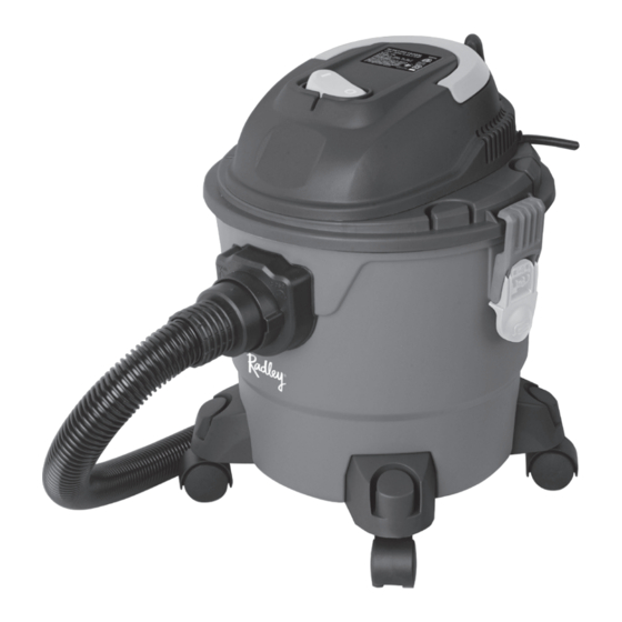 User Manuals: RADLEY 1277-021 Wet Dry Vacuum