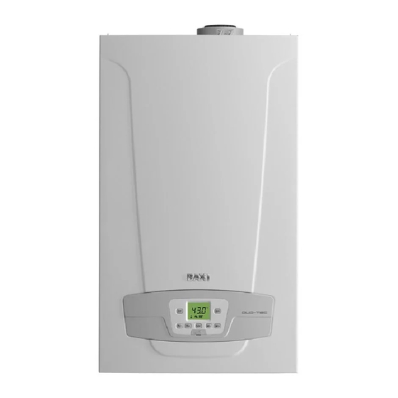 Baxi Luna Duo-Tec MP+ 1.90 Instruction Manual For Users And Fitters